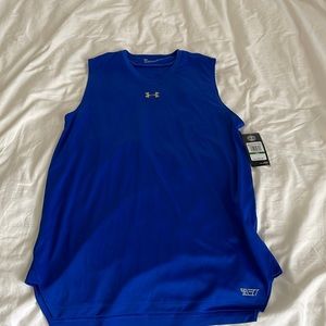 Large Men’s fitted tank top